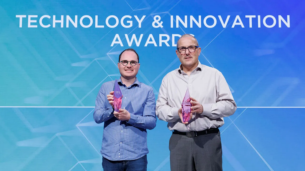 France Télévisions' Yannick Oliver (left) and Romuald Rat (right)